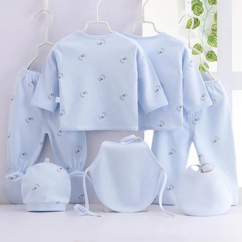 NEWBORN 7-Piece cotton set