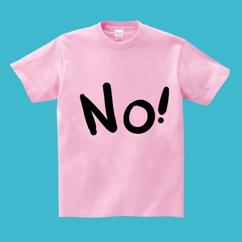 'NO' Short Sleeve Tee