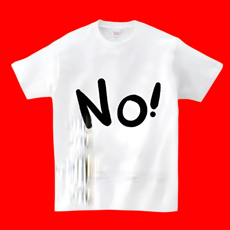 'NO' Short Sleeve Tee