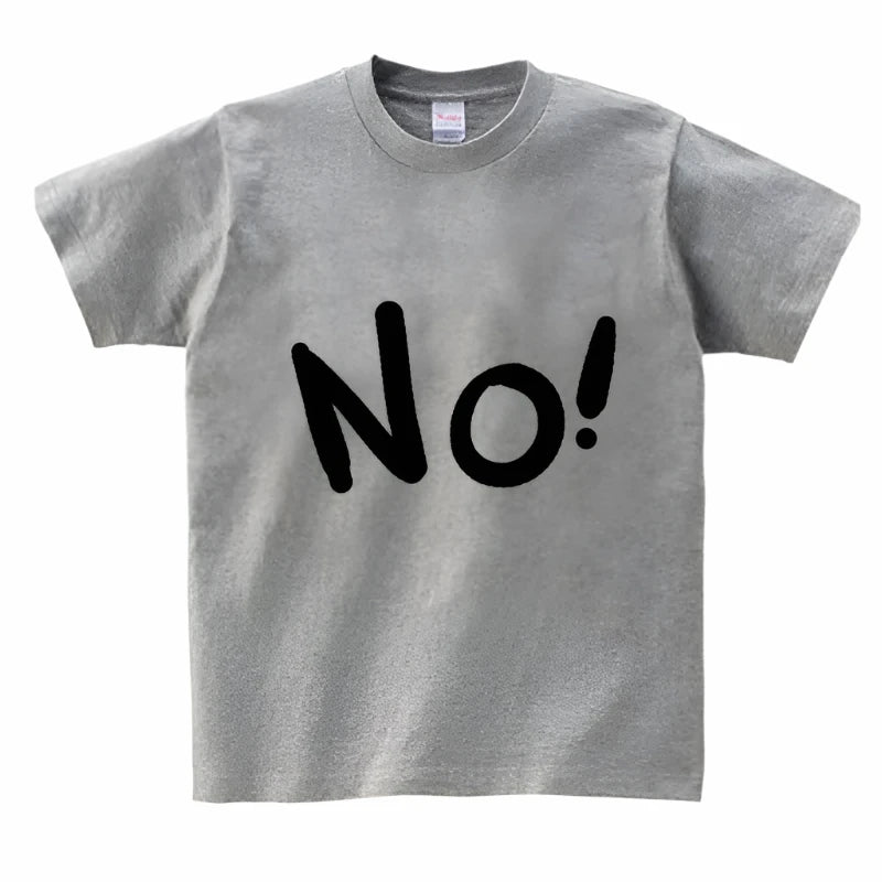 'NO' Short Sleeve Tee