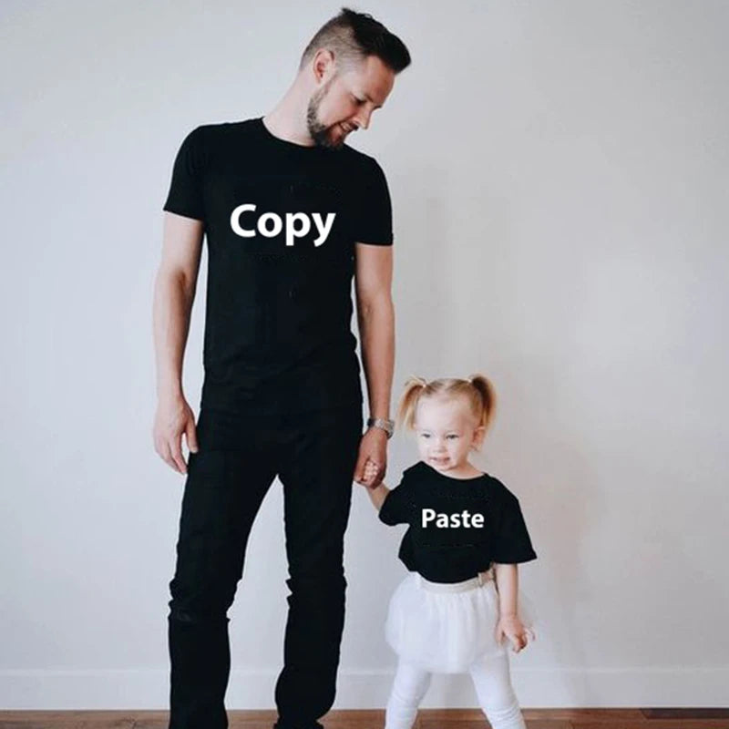 COPY/PASTE  Matching T-shirts for Toddlers and Adults