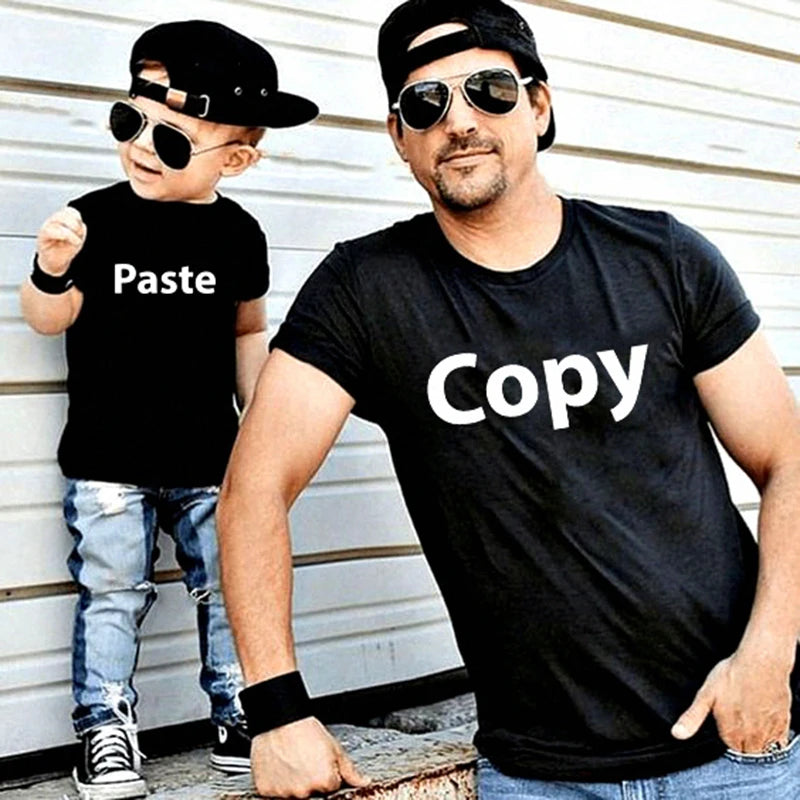 COPY/PASTE  Matching T-shirts for Toddlers and Adults